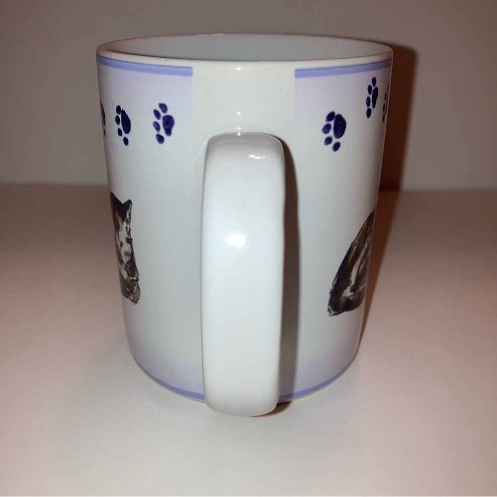 RARE Casamoda Cat Paw Prints Limited Edition Collectible Kitty NEW Ceramic Mug - Picture 5 of 10